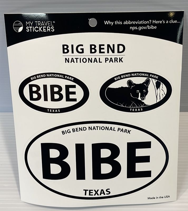 BIBE Oval Sticker BIBE Oval Sticker
