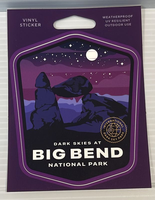 Dark Skies Badge Sticker Dark Skies Badge Sticker