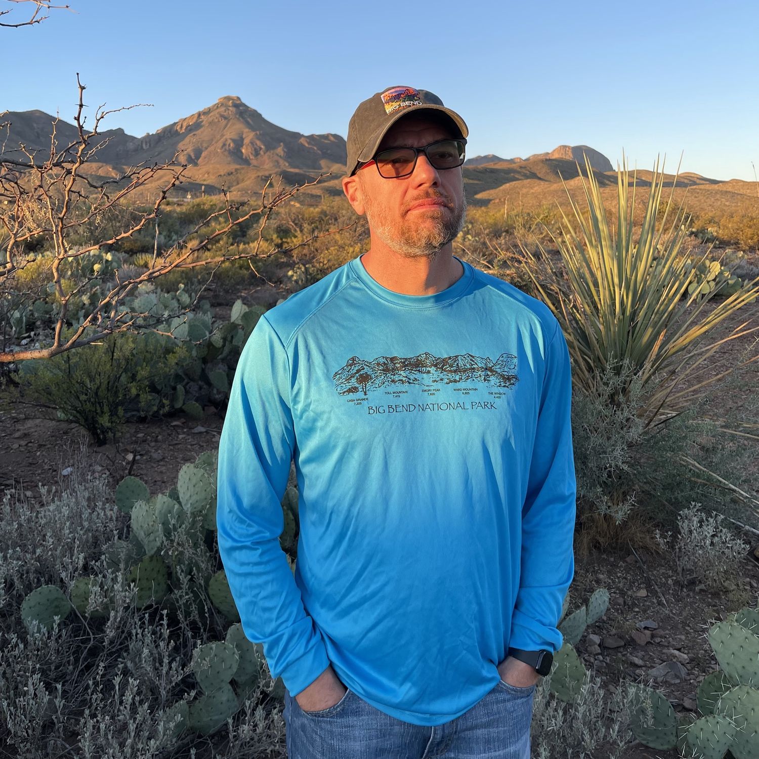 Chisos Peaks Sun Shirt Extra Small