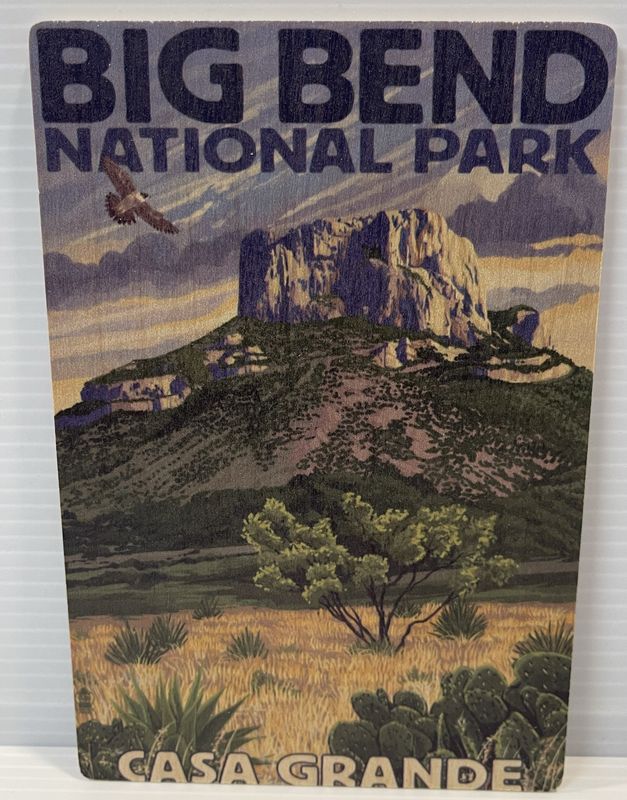 Casa Grande Wood Postcard Casa Grande Wood Postcard