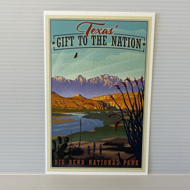 Texas' Gift Premium Postcard