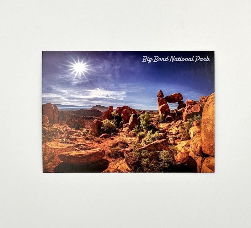 Photo Postcard Balanced Rock 98215