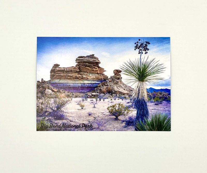 Photo Postcard Hoodoos New 98208