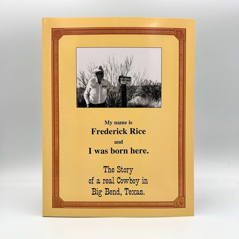 My Name is Frederick Rice and I Was Born Here