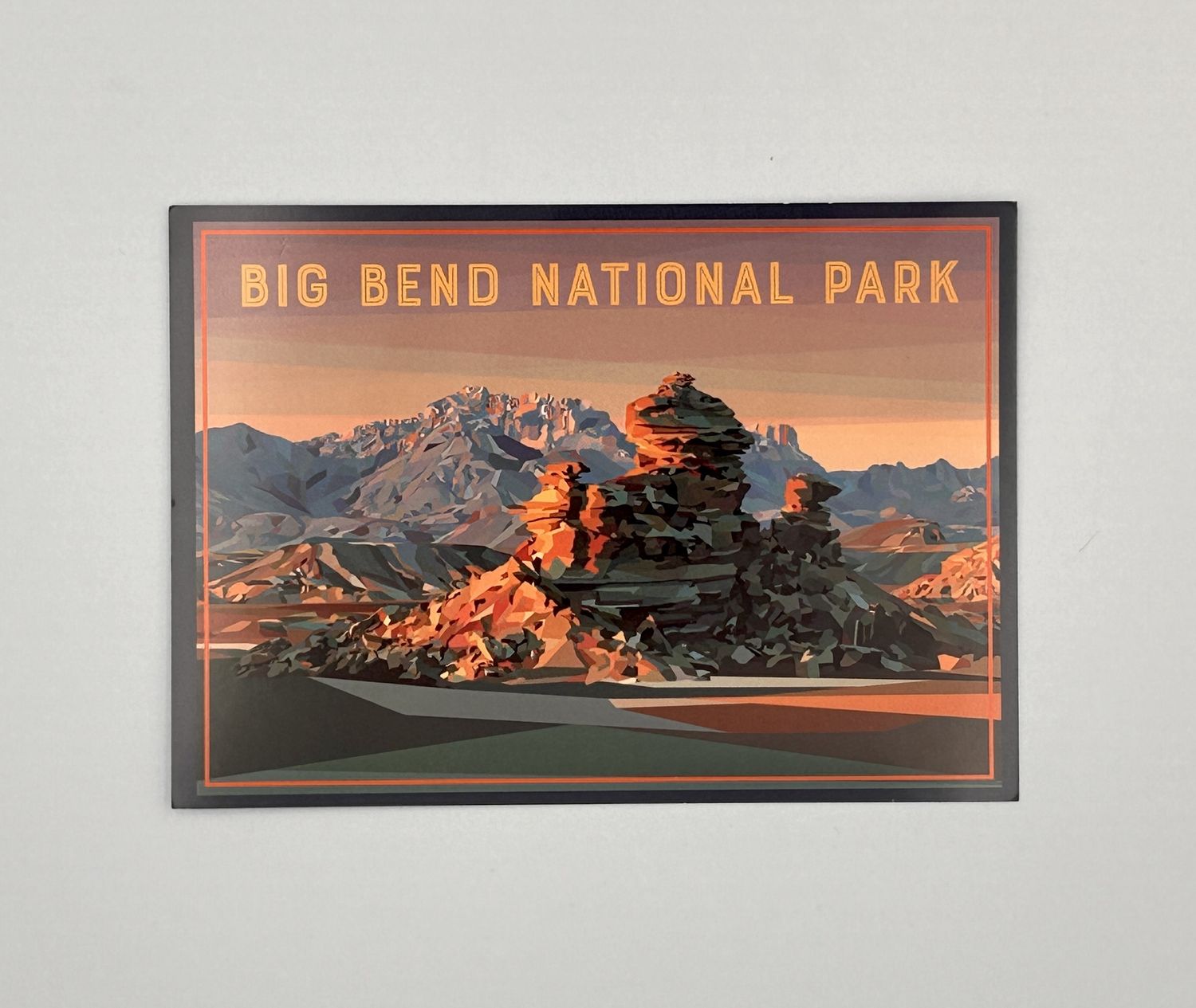 Photo postcard Geometric Hoodoos (80773)