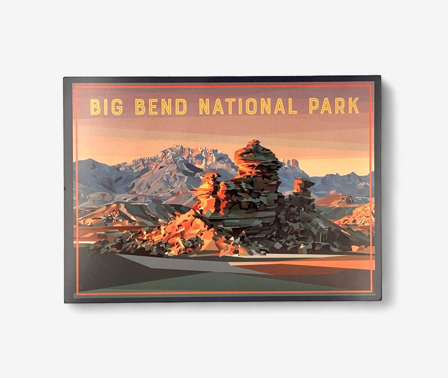 Photo postcard Geometric Hoodoos (80773)