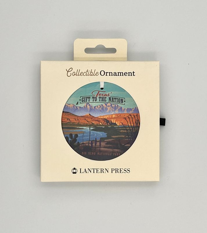 Ornament, Texas' Gift, Ceramic