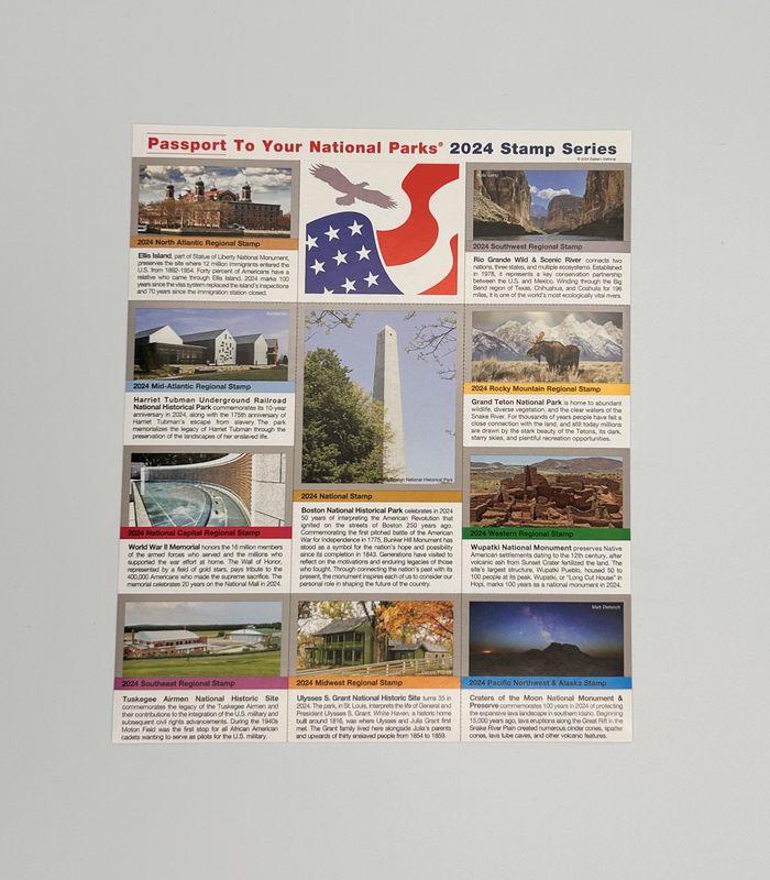 2024 Passport Stamp Series