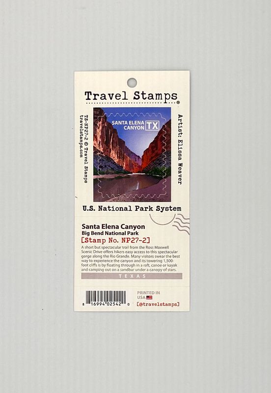 Travel Stamp Santa Elena Canyon