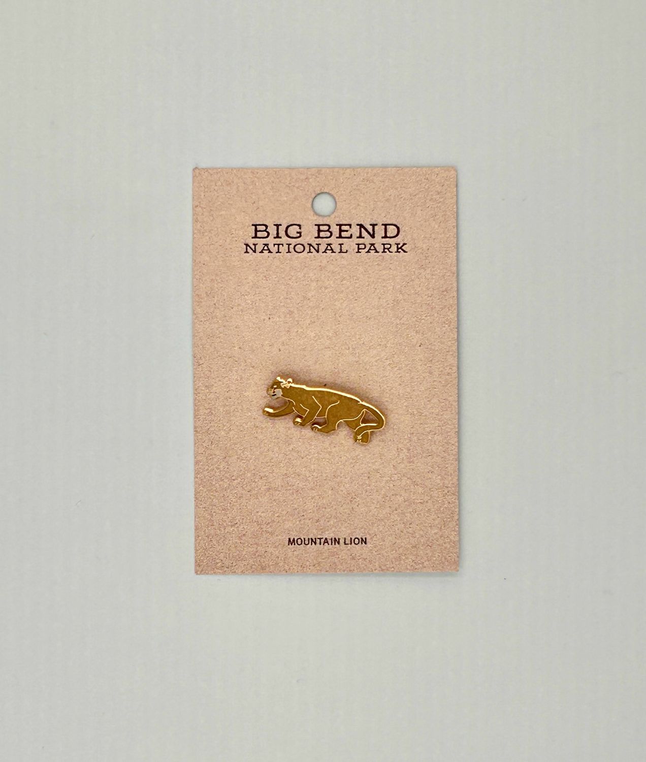 Natural Impressions Mountain Lion Pin