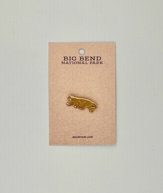 Natural Impressions Mountain Lion Pin