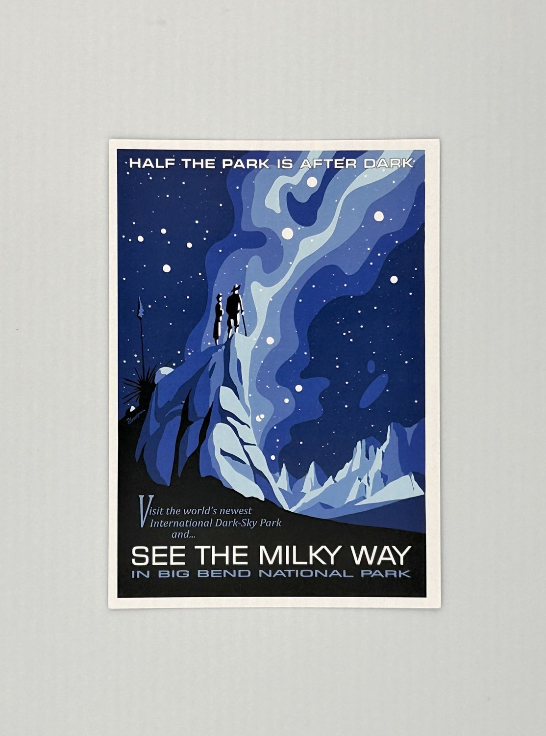 Milky Way postcard
