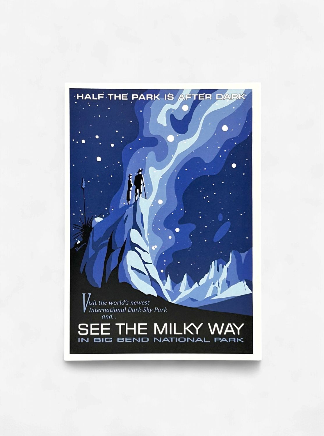 Milky Way postcard