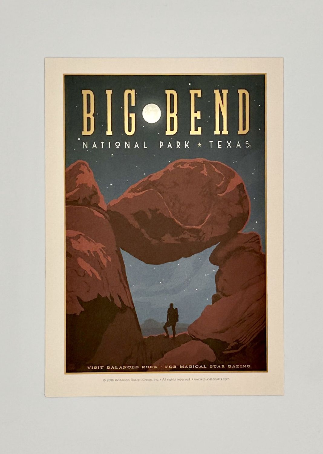 Premium Postcard Balanced Rock