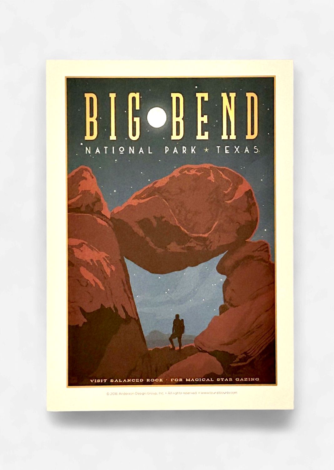 Premium Postcard Balanced Rock