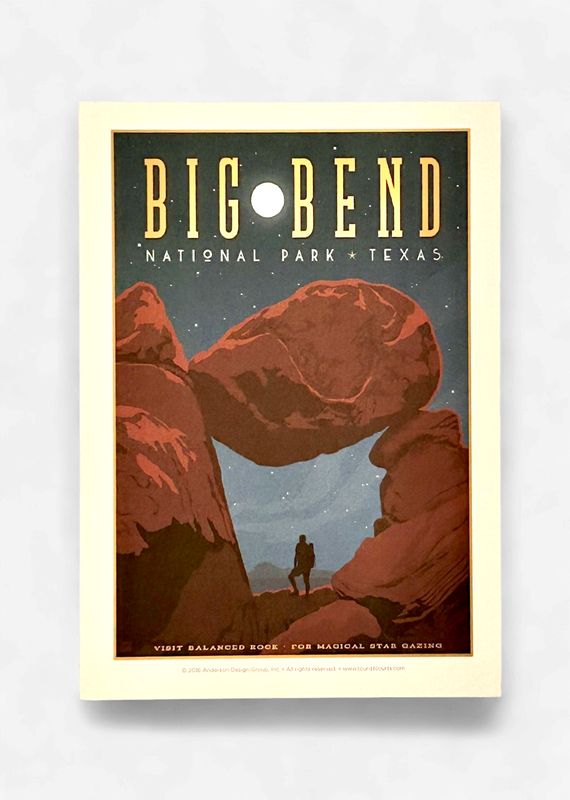 Premium Postcard Balanced Rock