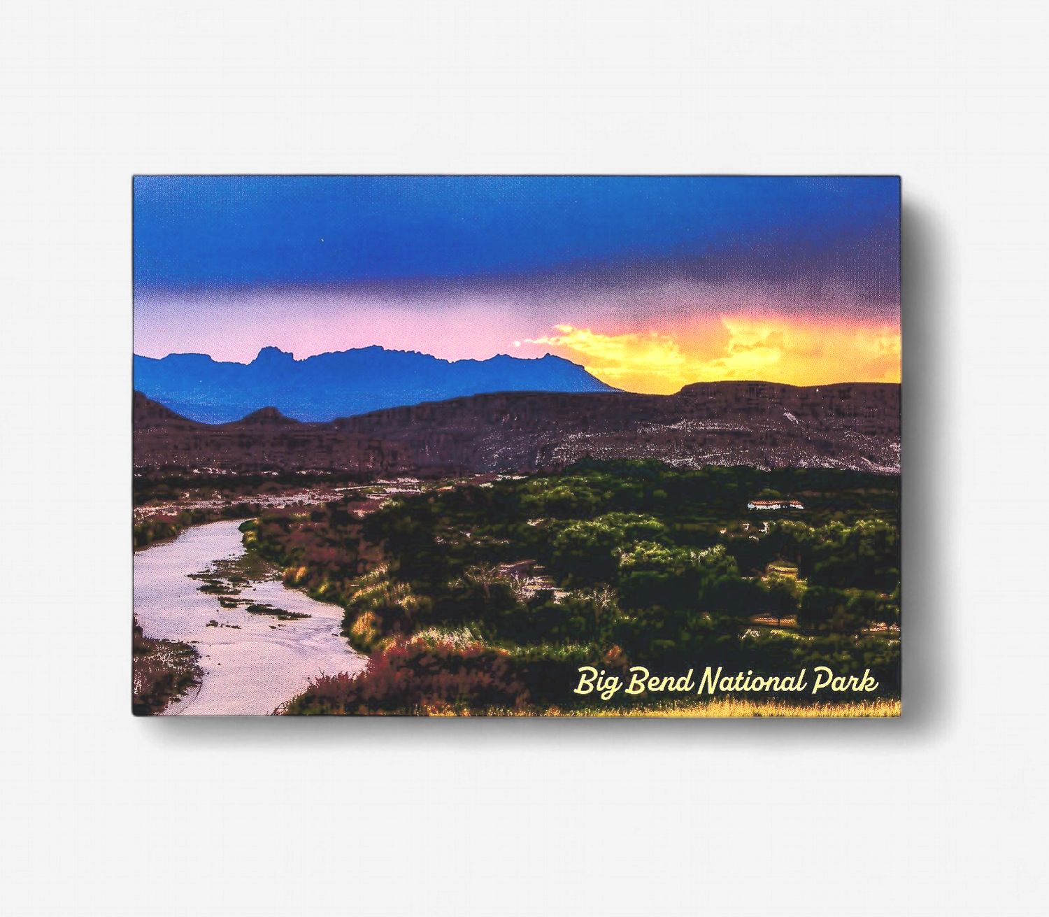 Photo Postcard River 98214