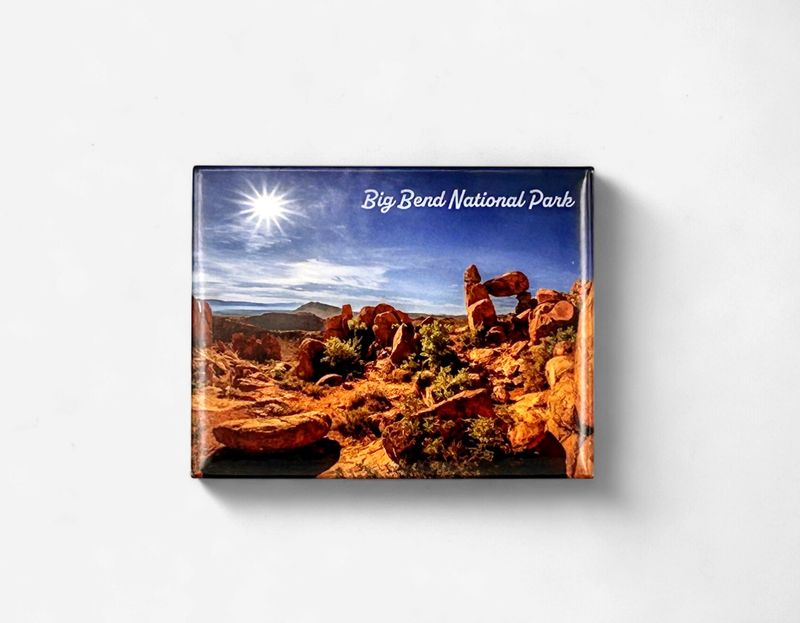 Badge Magnet Balanced Rock