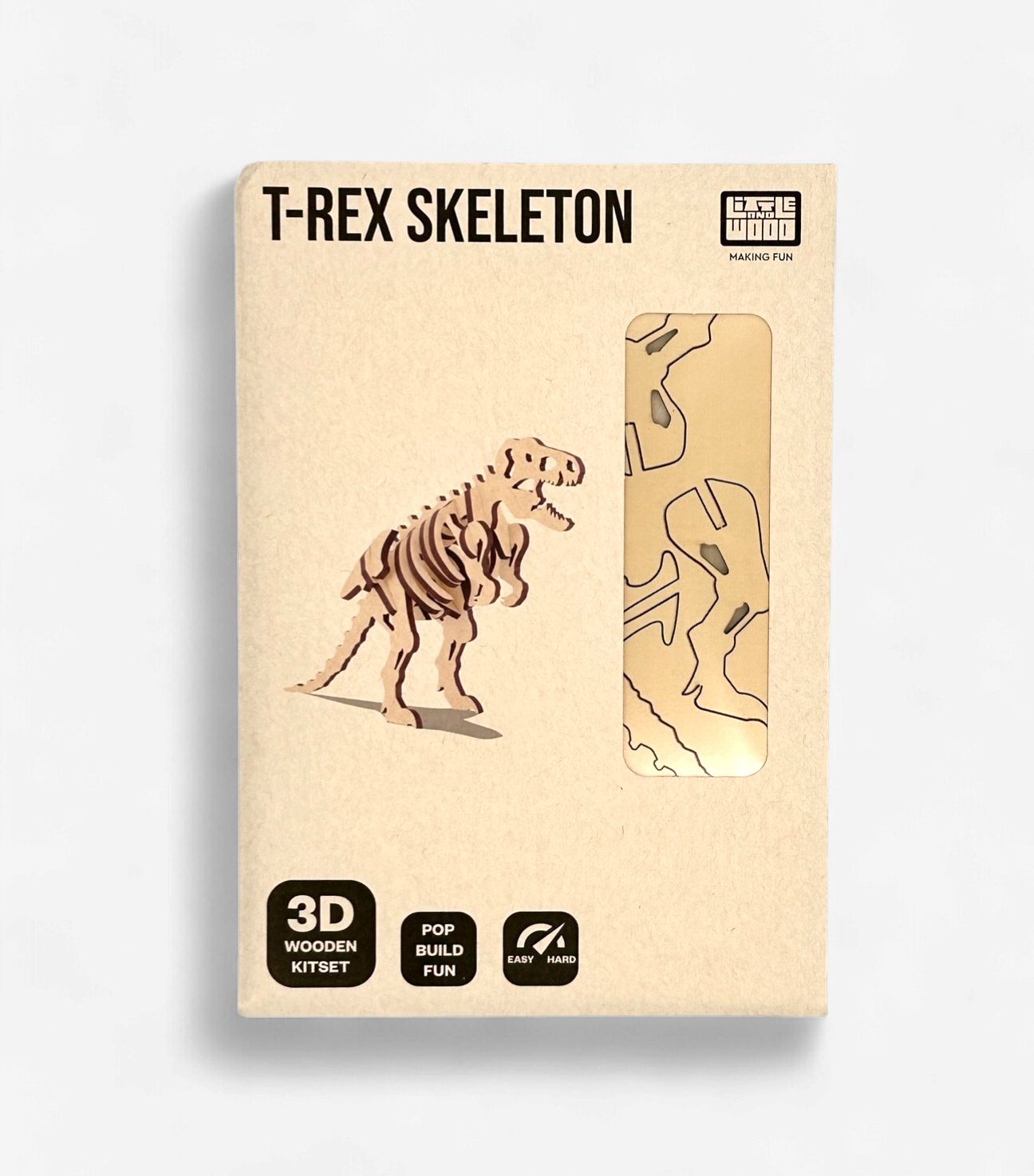3D T-Rex Skeleton Puzzle