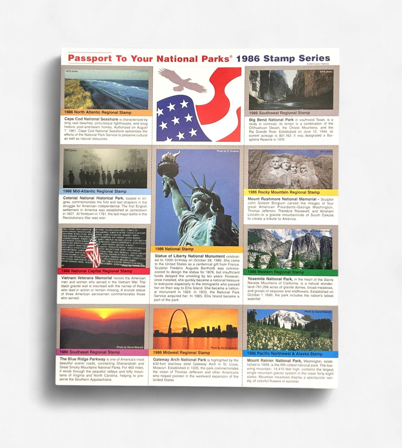 1986 Passport Stamp Series