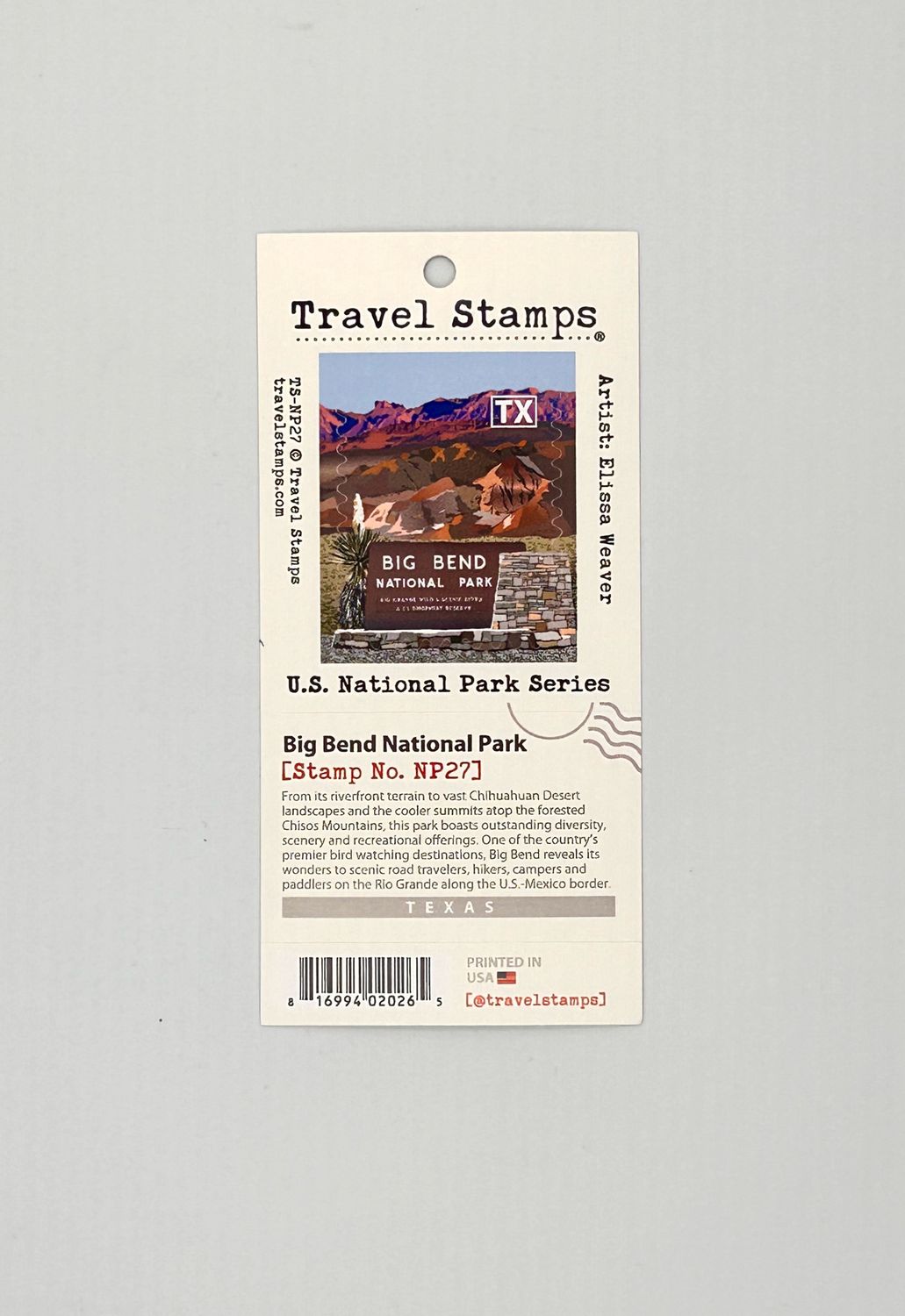 Travel Stamp BIBE Entrance Sign NP27