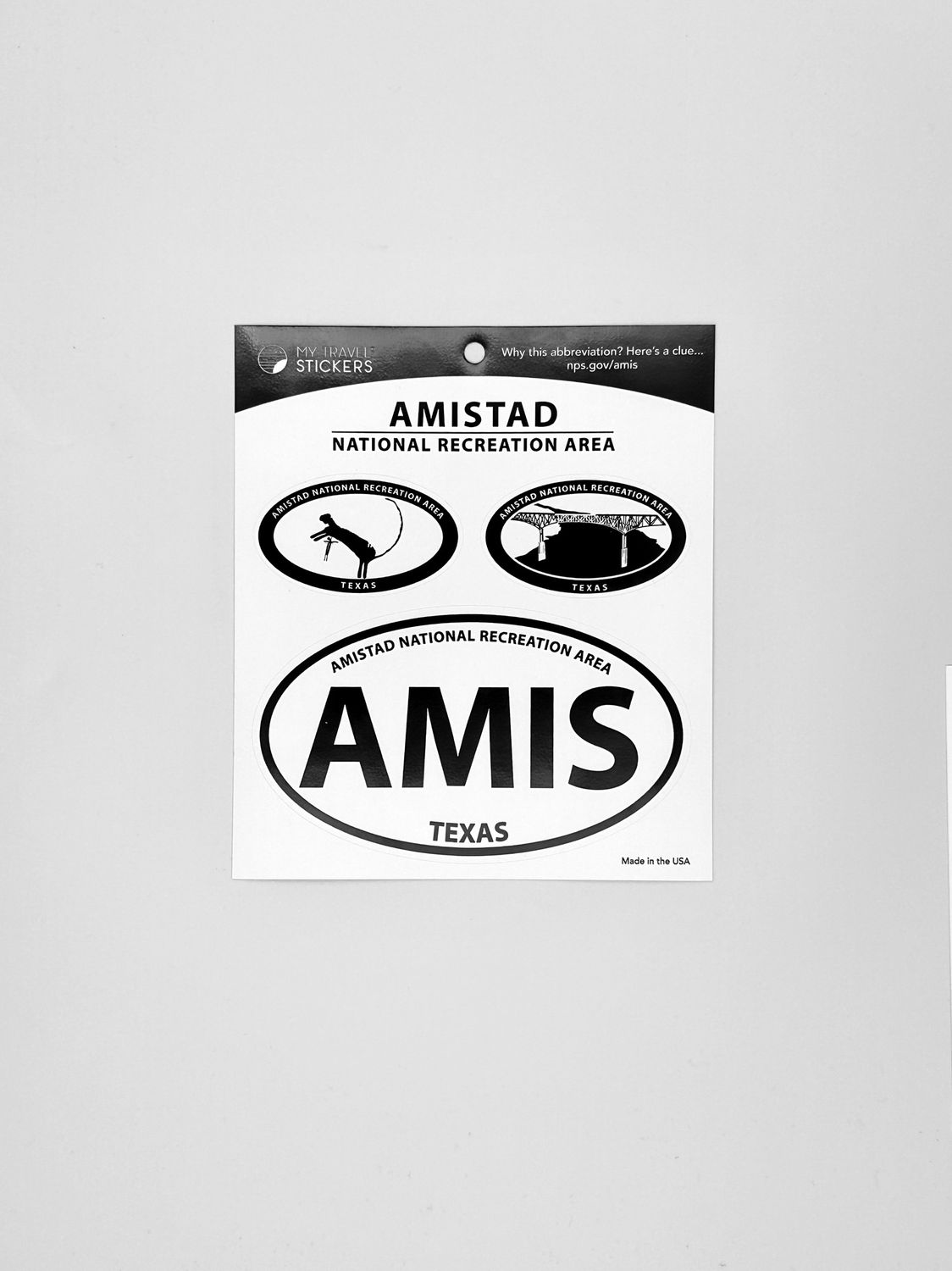 AMIS Oval Sticker