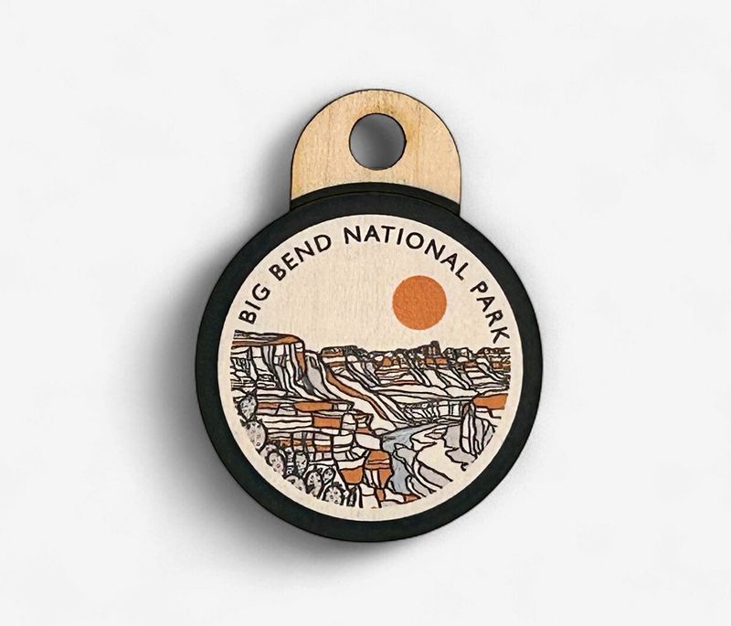 Sticker - wood contour line