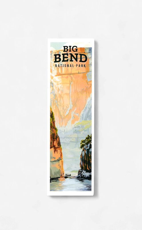 Santa Elena Canyon Raft Bookmark