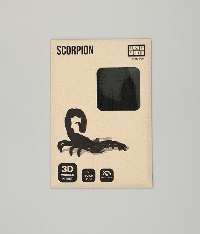 3D Scorpion Puzzle