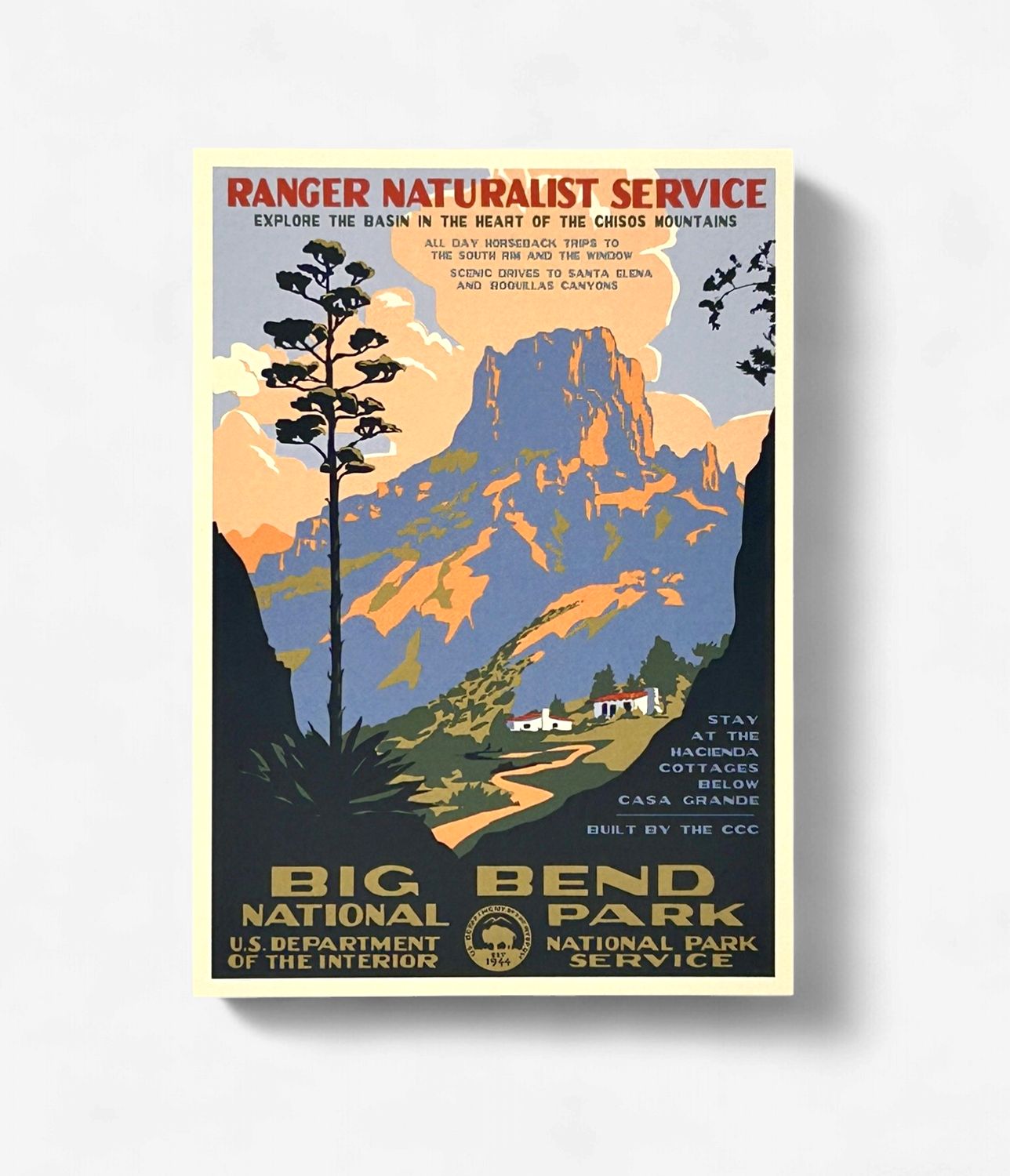 Casa Grande Retro poster