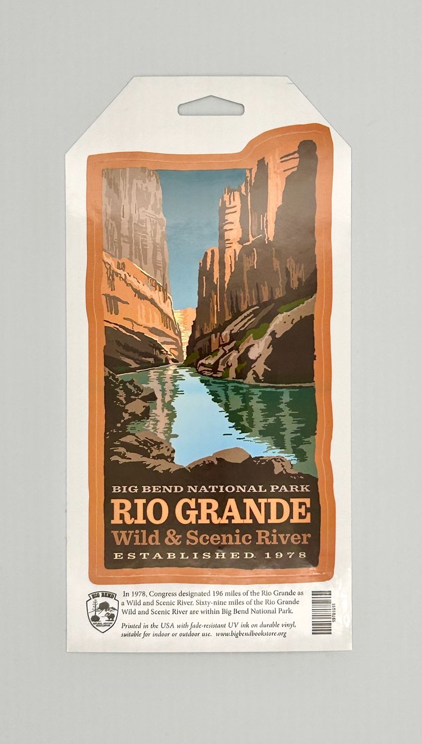 Rio Grande Wild and Scenic Color Decal Rio Grande Wild and Scenic Color Decal