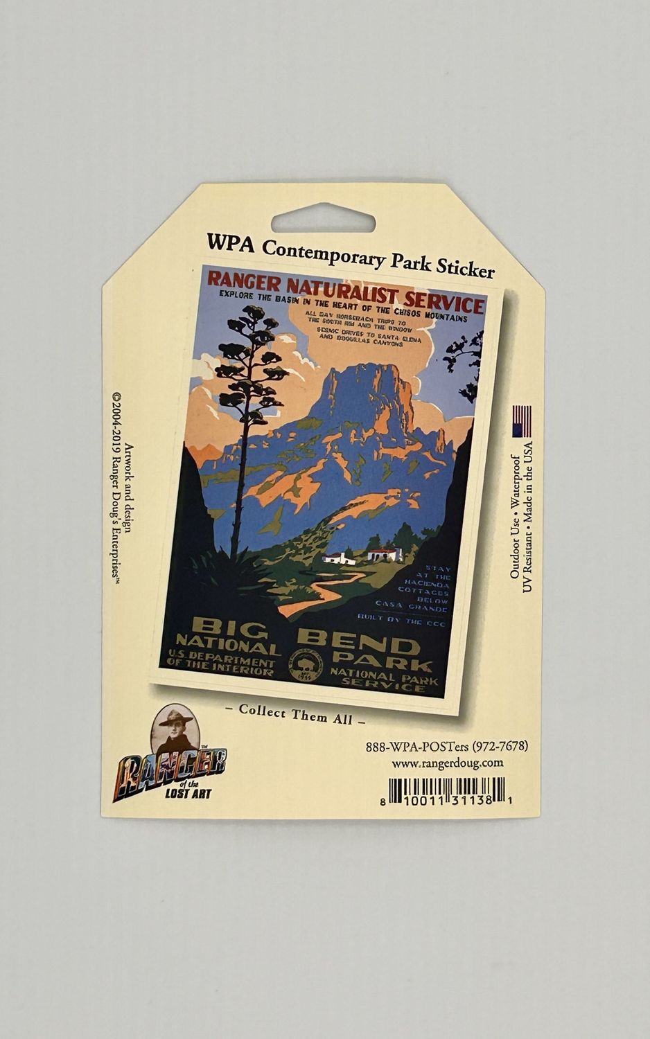 Casa Grande Luggage Sticker