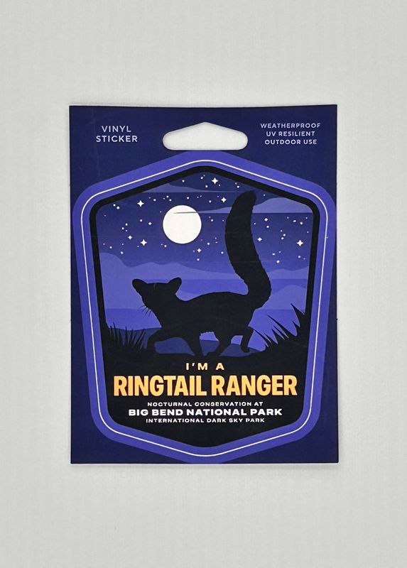 Ringtail Ranger Badge Sticker