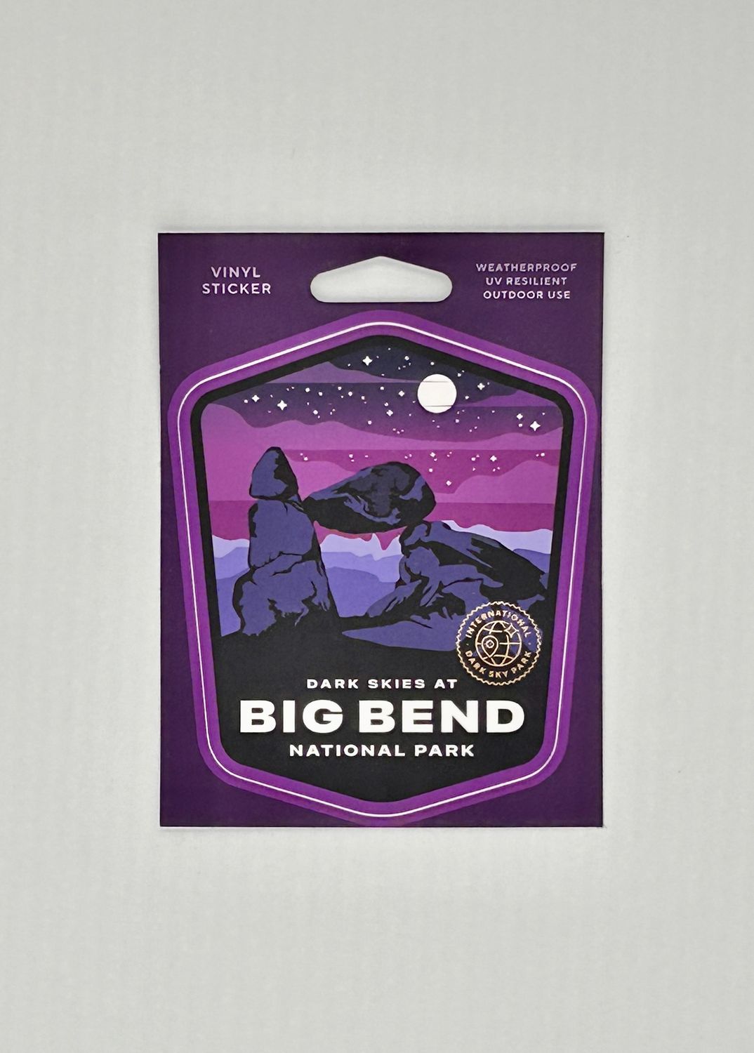 Dark Skies Badge Sticker