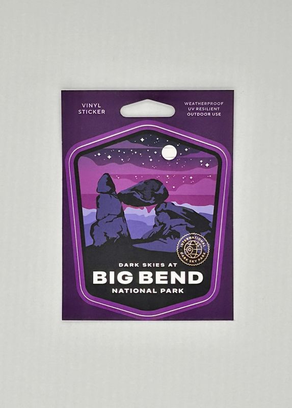 Dark Skies Badge Sticker