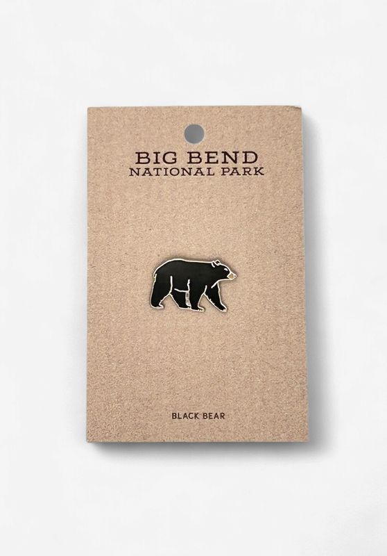 Natural Impressions Black Bear Pin