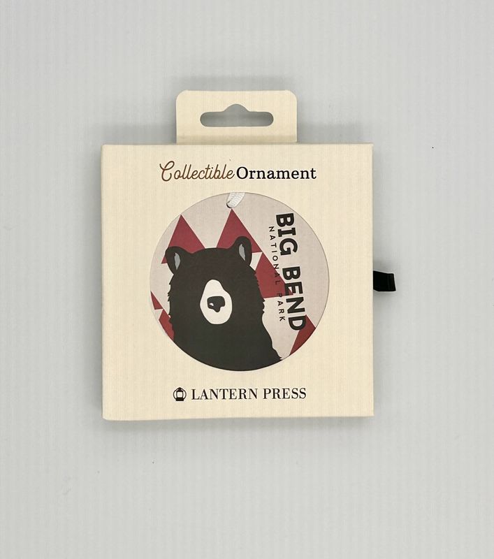 Ornament - Bear Triangles, Ceramic