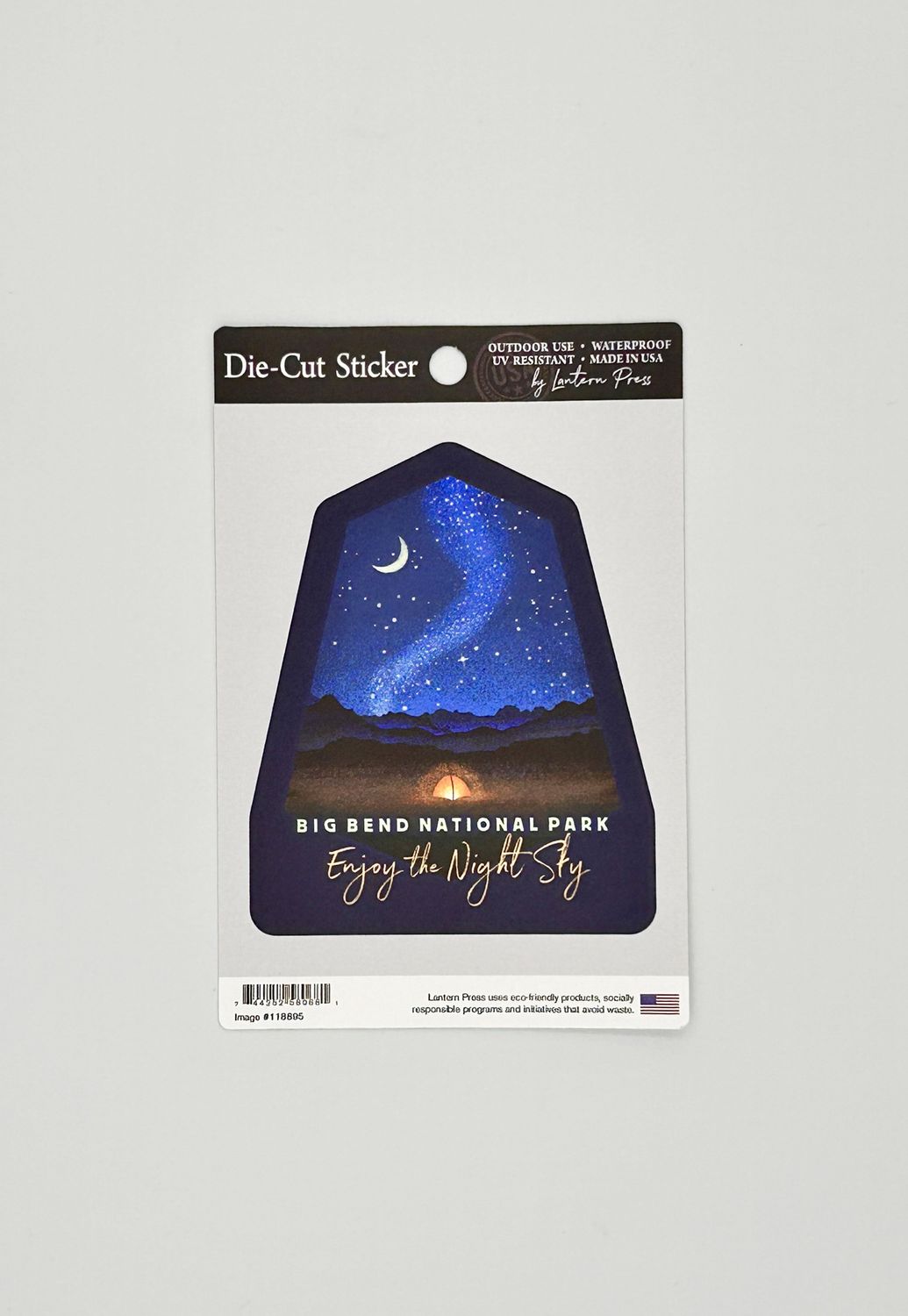 Big Bend Night Sky Sticker