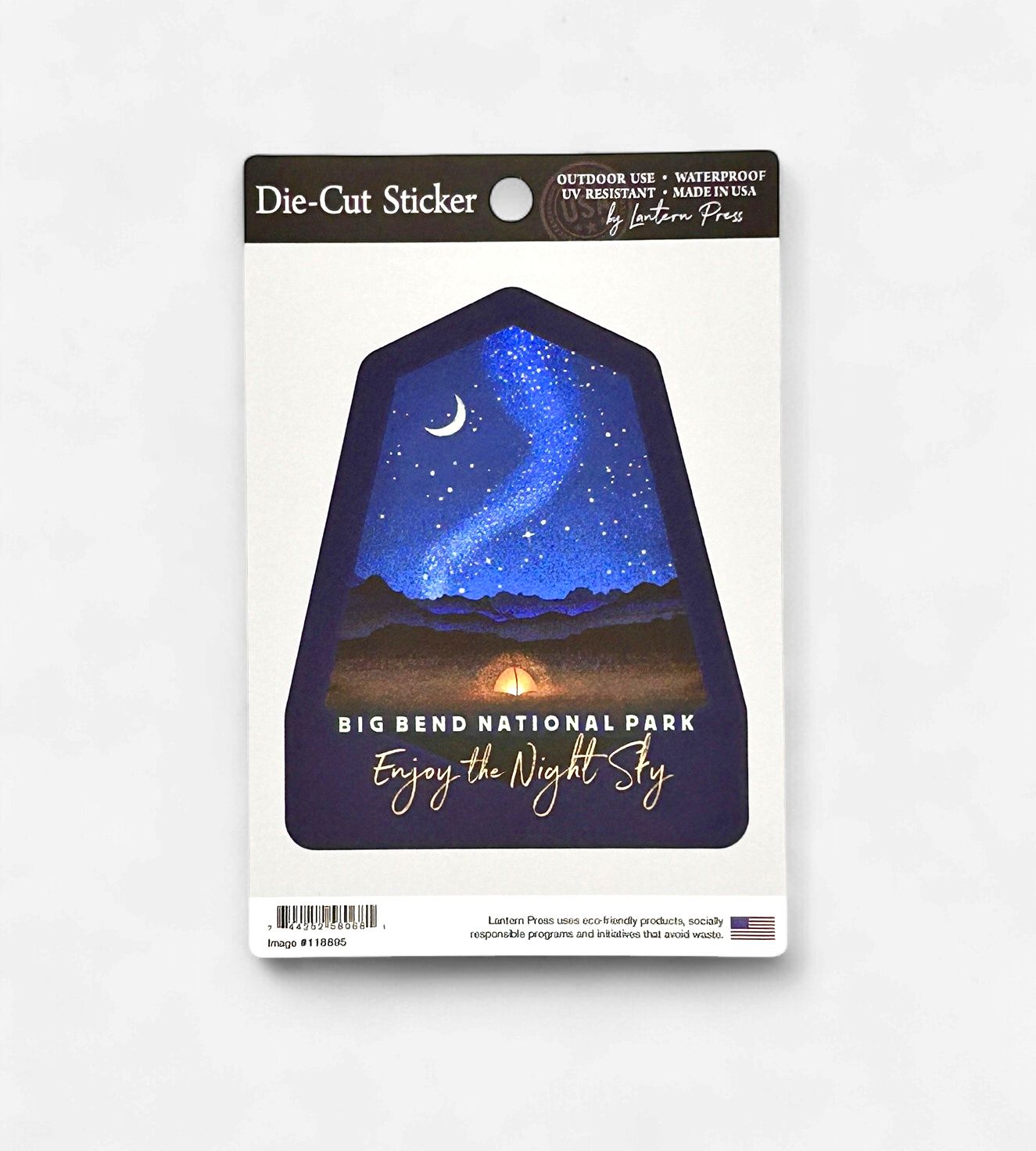 Big Bend Night Sky Sticker