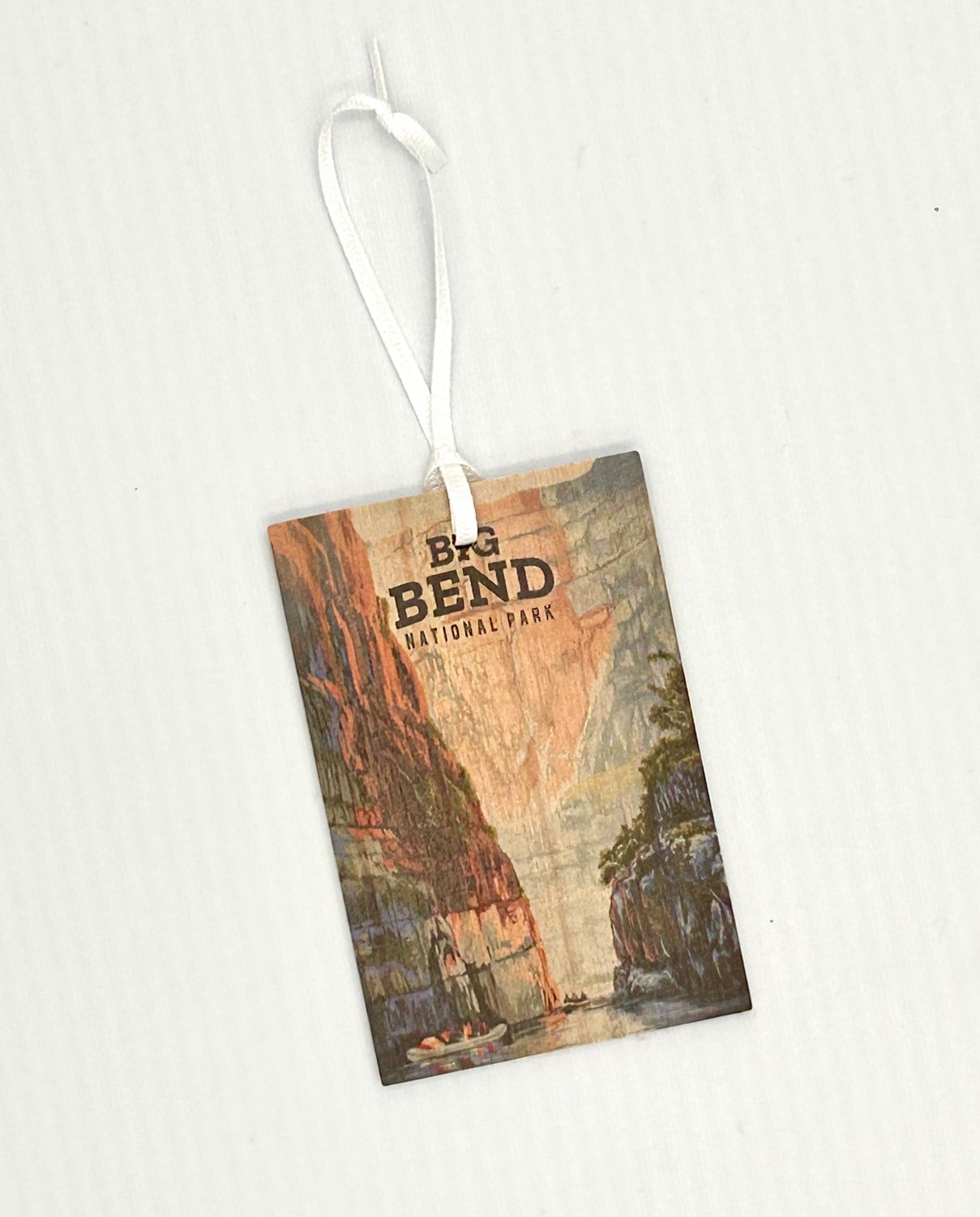 Ornament - Santa Elena Canyon Raft Wood