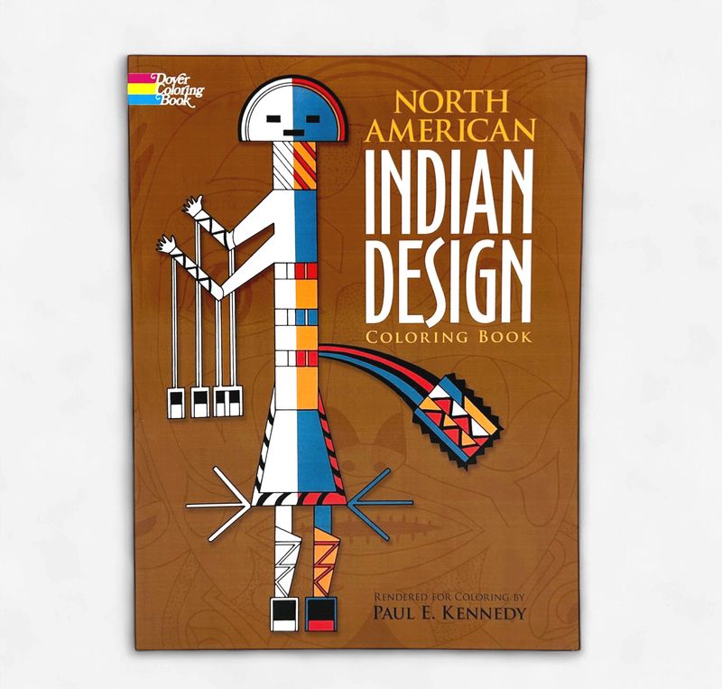 North American Indian Design Coloring Book