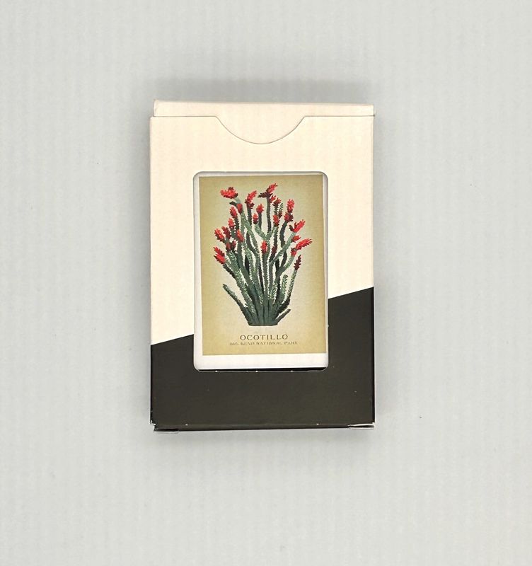 Playing Cards Ocotillo Vintage Big Bend