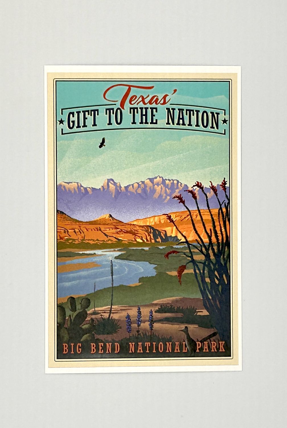Texas' Gift Premium Postcard