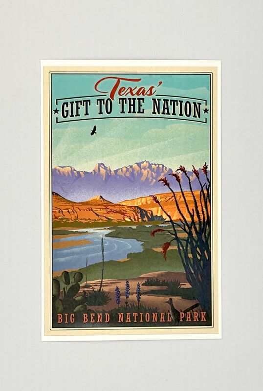 Texas' Gift Premium Postcard