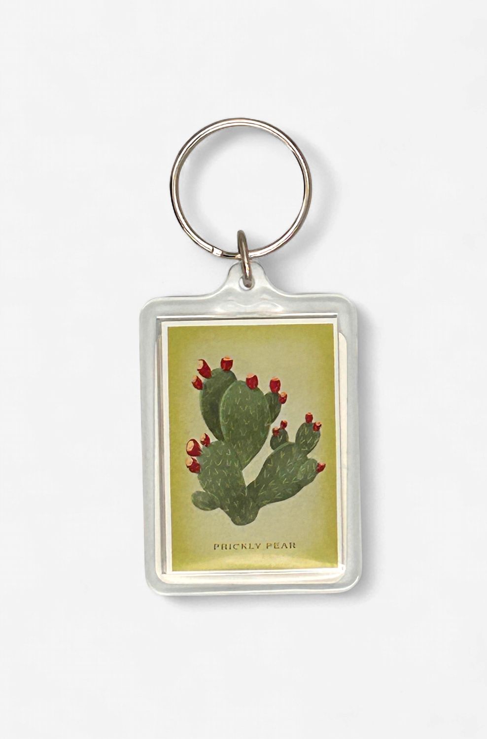 Prickly Pear Vintage Keychain Plain