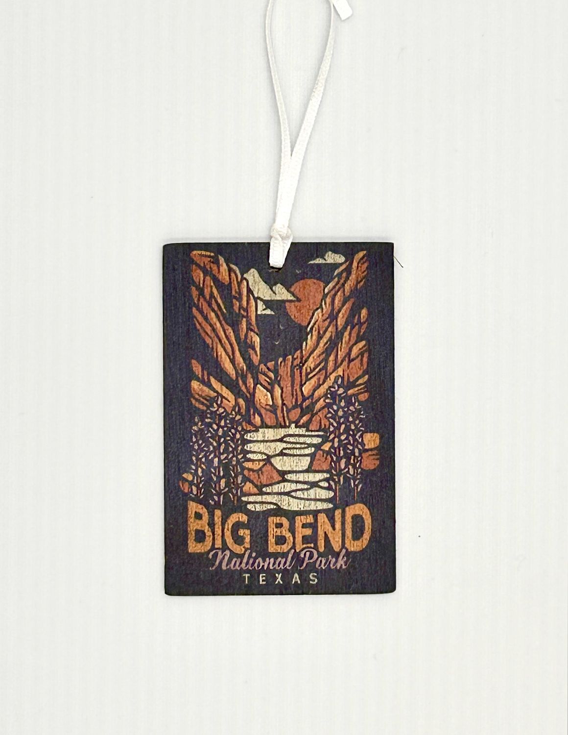 Ornament - Graphic Santa Elena, Wood
