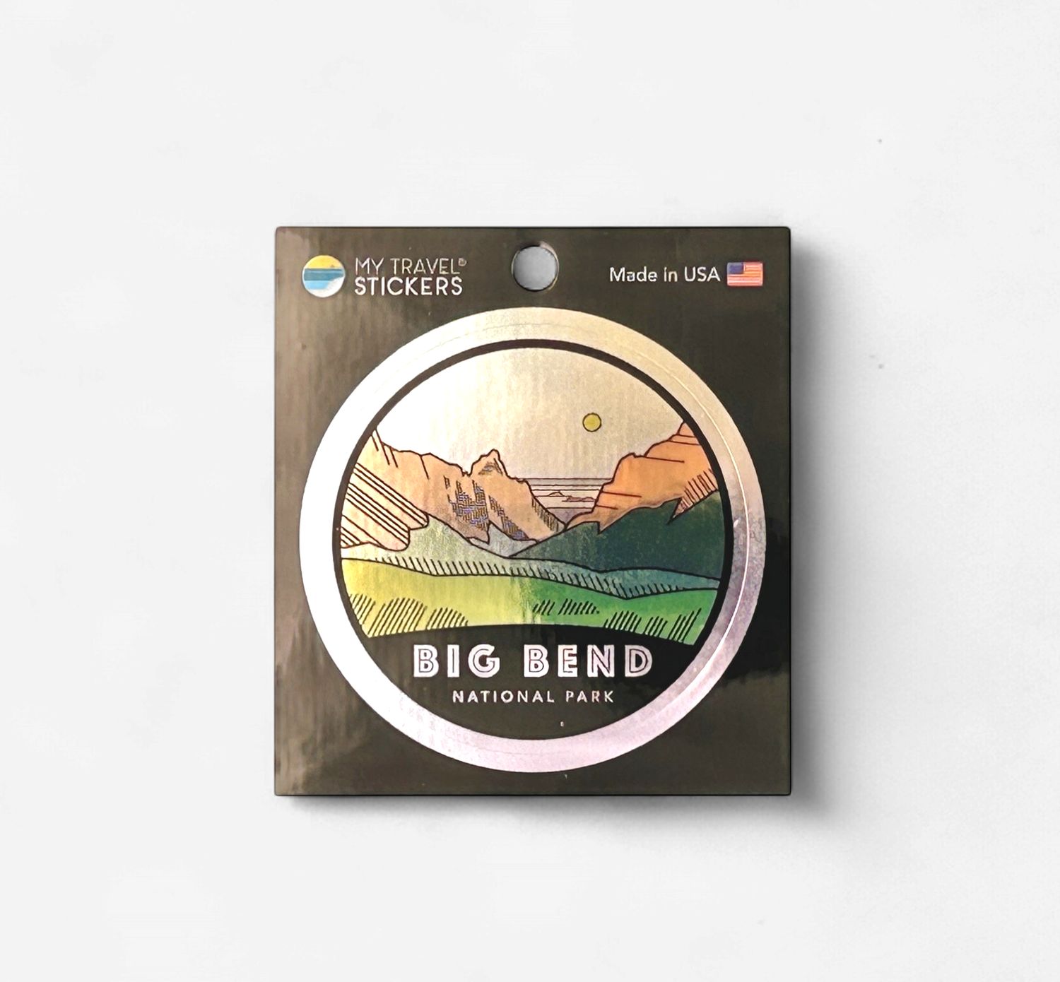 Big Bend Reflections Sticker