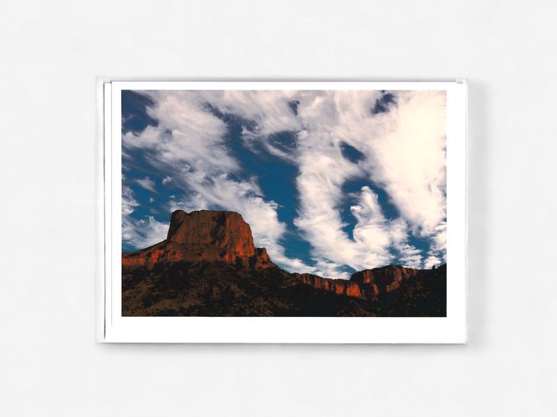 Photo Notecard Casa Grande Sunset
