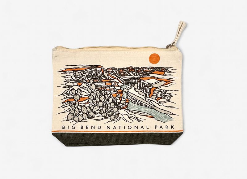 Canvas Zipper Pouch