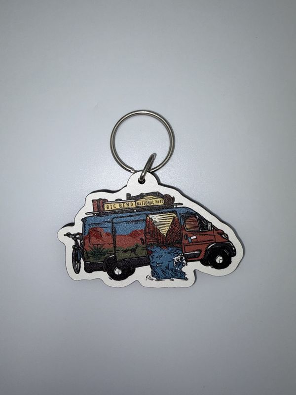 Camper Van Keychain